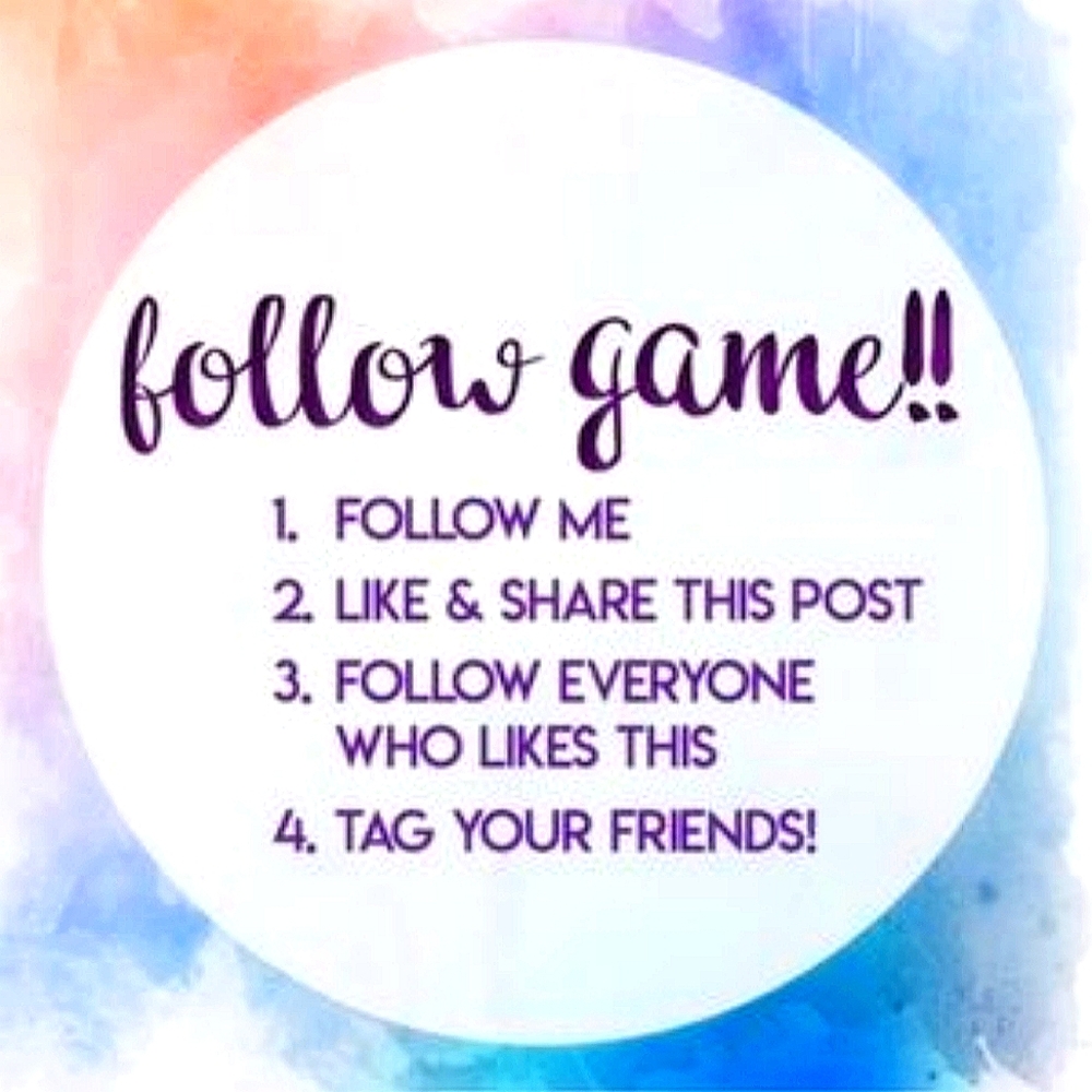 My first follow game! Get me to 20K!